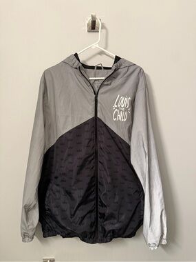 Louis The Child x Strata - Gray & Black Windbreaker Jacket